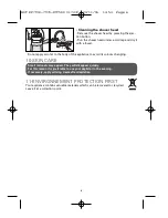 Preview for 8 page of Rowenta EP7910 Instructions Manual