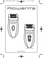 Предварительный просмотр 1 страницы Rowenta EP7912 Manual