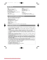 Предварительный просмотр 5 страницы Rowenta ES-050 User Manual Manual