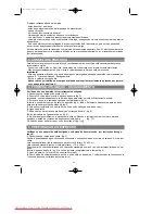 Предварительный просмотр 22 страницы Rowenta ES-050 User Manual Manual