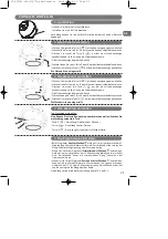 Предварительный просмотр 21 страницы Rowenta EV7009 Manual