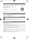 Предварительный просмотр 56 страницы Rowenta EV7009 Manual