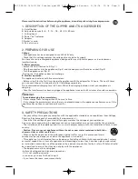 Preview for 10 page of Rowenta Evasion TN5020 Instructions Manual