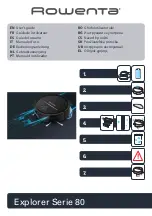 Preview for 1 page of Rowenta Explorer 80 Series User Manual