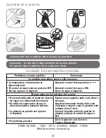 Preview for 22 page of Rowenta FIRST CLASS Instructions For Use Manual