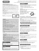 Preview for 3 page of Rowenta HA 260 Instructions For Use