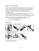 Preview for 4 page of Rowenta Hygiene + Instructions For Use Manual