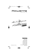 Rowenta IMAGIN CF3010 Instructions For Use Manual preview