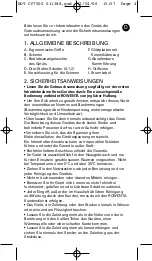 Preview for 3 page of Rowenta IMAGIN REFERENCE CERAMIC CF7500A0 Instructions For Use Manual