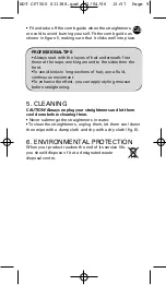 Preview for 8 page of Rowenta IMAGIN REFERENCE CERAMIC CF7500A0 Instructions For Use Manual