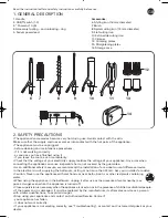 Preview for 3 page of Rowenta IMAGIN8 037038-14/04 - CF4010 Instructions For Use Manual