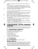 Preview for 10 page of Rowenta Ion Ceramic hairdryer User Manual