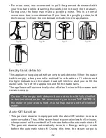 Preview for 22 page of Rowenta IS5100 Instructions For Use Manual