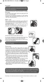 Preview for 6 page of Rowenta IS9000 Manual