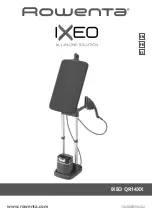 Предварительный просмотр 1 страницы Rowenta IXEO QR14 Series Manual