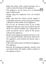 Предварительный просмотр 7 страницы Rowenta KG900812 Manual