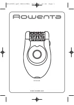 Rowenta Lovely EP1005F0 Manual preview