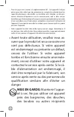 Preview for 4 page of Rowenta LV6020F0 Manual