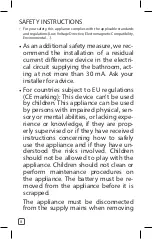 Preview for 8 page of Rowenta LV6020F0 Manual