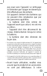 Preview for 3 page of Rowenta LV7030F0 Manual