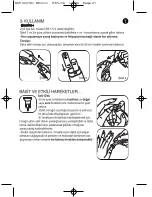 Preview for 27 page of Rowenta Maneis  MP3111 Instructions For Use Manual