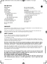 Preview for 13 page of Rowenta POWERLINE CYCLONIC RH7921WB Manual