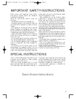 Preview for 3 page of Rowenta Pressure iron & steamer Owner'S Manual