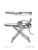 Rowenta Pro Active IC7100 Instructions For Use Manual preview