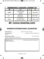 Preview for 28 page of Rowenta PRO MASTER DW8195U5 Instructions For Use Manual