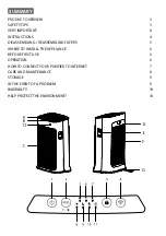 Preview for 3 page of Rowenta PURE AIR GENIUS PU3080 Manual