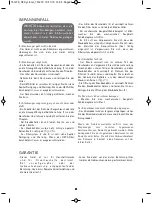 Preview for 21 page of Rowenta RO 8049 Manual