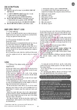 Preview for 11 page of Rowenta RO826411 Manual