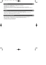 Preview for 12 page of Rowenta S01010 Instructions For Use Manual