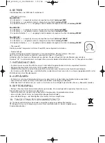 Preview for 4 page of Rowenta SECURIS BU3010 Instructions For Use Manual