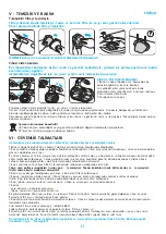 Preview for 133 page of Rowenta SILENCE AC62214A Instructions For Use Manual