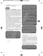 Предварительный просмотр 111 страницы Rowenta SILENCE STEAM DG89 Series Operation User'S Manual