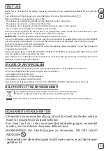 Preview for 11 page of Rowenta SO6510F2 Safety Instructions