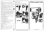 Rowenta STUDIO DRY RESPECTISSIM Manual preview