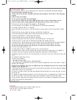 Preview for 11 page of Rowenta TO 82 Series Instructions For Use Manual