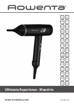 Rowenta Ultimate Experience Maestria CV9920F0 Manual preview