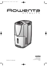 Rowenta Vitality DH3010 Series Instructions For Use Manual preview