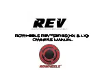 ROWHEELS Rev Series Owner'S Manual preview