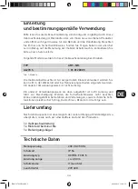 Preview for 3 page of Rowi Electronics 1 01 01 10002 Instructions For Use Manual