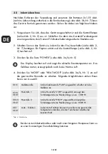 Preview for 14 page of Rowi Electronics HKT 2000/3/2 ODF Operating Instructions Manual