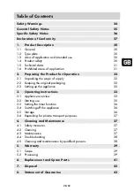 Preview for 28 page of Rowi Electronics HKT 2000/3/2 ODF Operating Instructions Manual