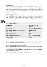 Preview for 31 page of Rowi Electronics HKT 2000/3/2 ODF Operating Instructions Manual