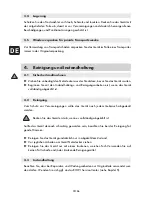 Preview for 12 page of Rowi HFW 400/1/1 Operating Instructions Manual