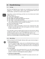 Preview for 14 page of Rowi HFW 400/1/1 Operating Instructions Manual