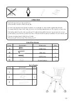 Предварительный просмотр 2 страницы Rowico AKITA 119283 Assembly Instruction