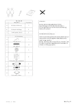 Preview for 2 page of Rowico FILIPPA 113712 Assembly Instruction